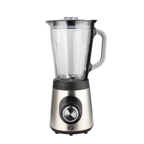 IQ Μπλέντερ για Smoothies με Γυάλινη Κανατά 1.5lt 1400w Bl-416 Inox