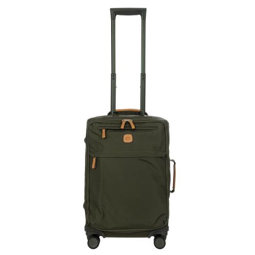 Brics Βαλίτσα Καμπίνας 55x37x23cm X-Travel Olive