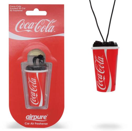 AIRPURE COCA-COLA ORIGINAL - Ποτήρι  3D αρωματικό αυτοκινήτου