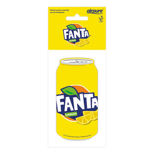 AIRPURE FANTA LEMON -  ΑΡΩΜΑΤΙΚΟ ΑΥΤΟΚΙΝΗΤΟΥ ΜΕ ΑΡΩΜΑ ΛΕΜΟΝΙ