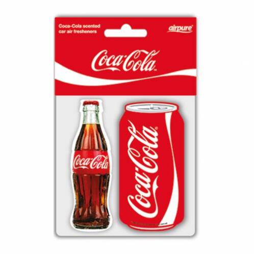 AIRPURE COCA-COLA ORIGINAL - ΑΥΘΕΝΤΙΚΟ ΜΠΟΥΚΑΛΙ + ΚΟΥΤΑΚΙ ΑΡΩΜΑΤΙΚΟ ΑΥΤΟΚΙΝΗΤΟΥ