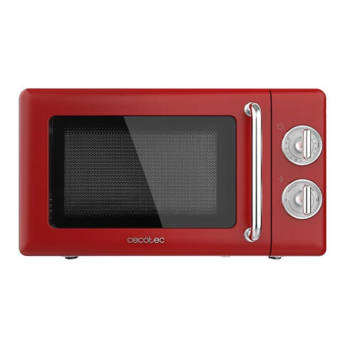 Cecotec Φούρνος Μικροκυμάτων με Γκριλ 20 Lt 700 W ProClean 3110 Retro Red CEC-01710