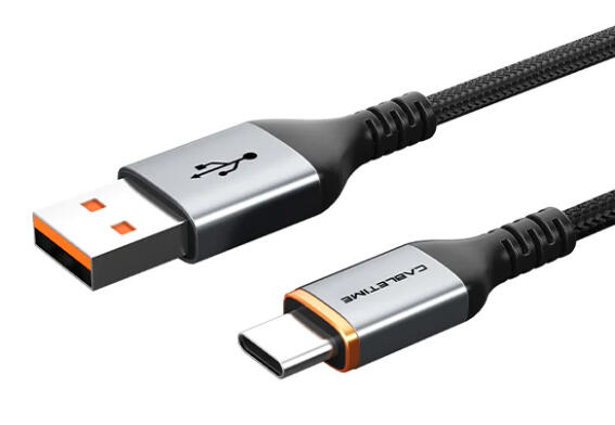 CABLETIME καλώδιο USB σε USB-C CT-AMCM5A 5A 1m μαύρο