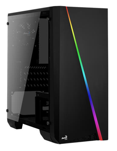 AEROCOOL PC case mini tower CYLON-MINI 186x381.5x373mm 1x fan