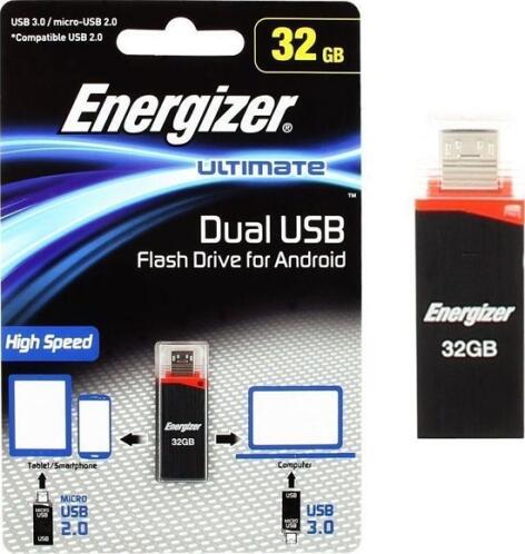 USB ENERGIZER HT 32GB OTG USB DRIVE ANDROID