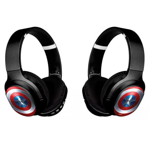 LAS BIG BEN WIRELESS BLUETOOTH HEADSET CAPTAIN AMERICA