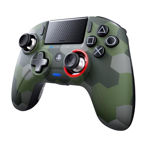 Nacon Wired Compact Gamepad για PS4 Camo Green