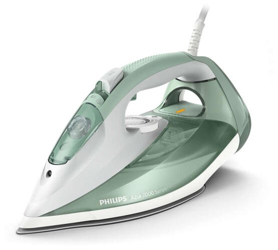 Philips Σίδερο Ατμού 2600W με Αντικολλητική Πλάκα και Συνεχόμενη Παροχή 45gr/min Green DST7012/70