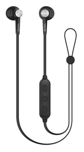 YISON Bluetooth earphones E13-BK με μικρόφωνο HD Magnetic 10mm μαύρα