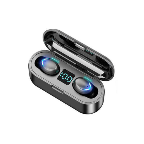 SPM Ασύρματα Ακουστικά Bluetooth με Βάση Φόρτισης SPM F9-Black