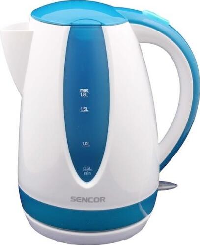 Sencor swk 1812bl (μπλε) πλαστικός βραστήρας 1,8l