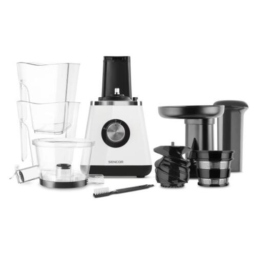 Sencor ssj 4043wh (λευκό) αποχυμωτής slow juicer 60 rpm