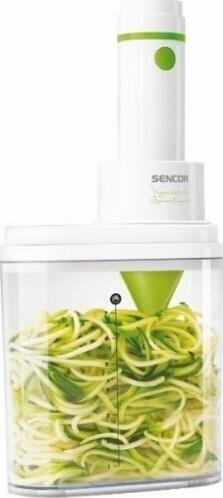 Sencor ssv 330wh (λευκό) ηλεκτρικός κόπτης λαχανικών ( spiralizer)