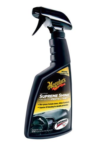 Meguiar’s Προστατευτικό Σπρευ Έντονης Γιαλάδας Για Ταμπλό Βινυλιο Και Λαστιχο Supreme Shine Vinyl & Rubber Protectant 473ml G4016