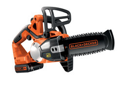 Black & Decker Αλυσοπρίονο 18V 2Ah Li-Ion μήκος λάμας 20cm