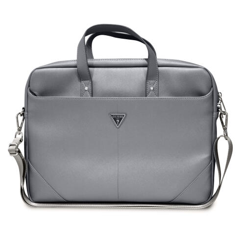 Guess 4G Uptown Computer Bag Τσάντα κατάλληλη για laptop 15" (Silver - GUCB15PSATLG)