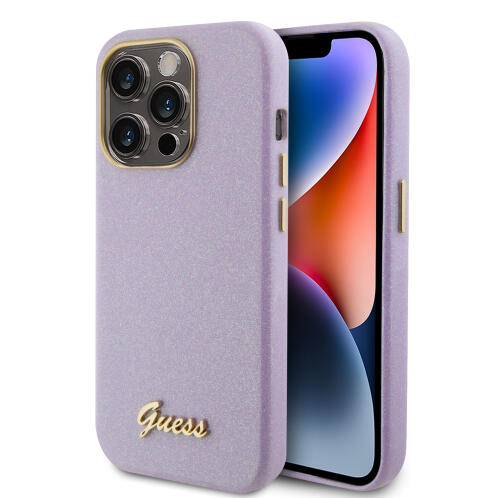 Guess Back Cover Πλαστικό Λιλά (iPhone 15 Pro)