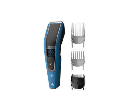 Philips Κουρευτική Μηχανή Επαναφορτιζόμενη Hairclipper 5000 HC5612/15 Μπλε