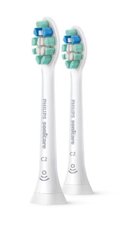 Philips Sonicare Ανταλλακτικές Κεφαλές Ηλεκτρικής Οδοντόβουρτσας Optimal Plaque Defence 2τμχ HX9022/10