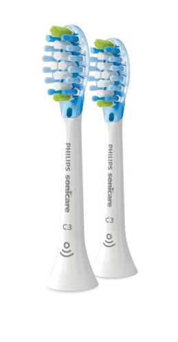 Philips Sonicare Ανταλλακτικές Κεφαλές Ηλεκτρικής Οδοντόβουρτσας Premium Plaque Defence 2τμχ HX9042/17