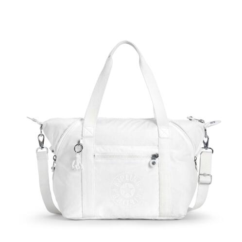 Kipling Τσαντάκι χειρός με Ιμάντα Art NC Lively White