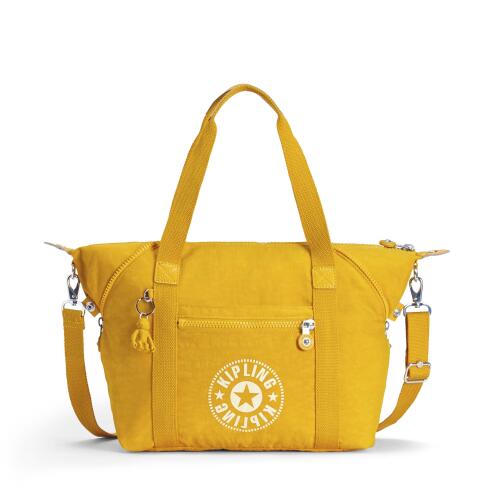 Kipling Τσαντάκι χειρός με Ιμάντα Art NC Lively Yellow