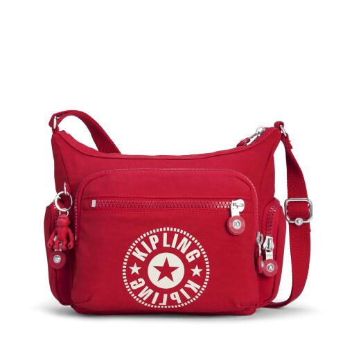 Kipling Τσάντα Ώμου Gabbie S Lively Red