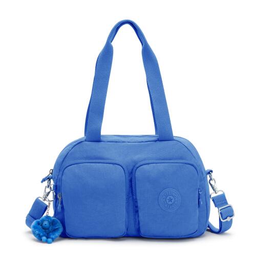 Kipling Τσάντα ώμου 33x22x12.5cm σειρά Cool Defea Havana Blue