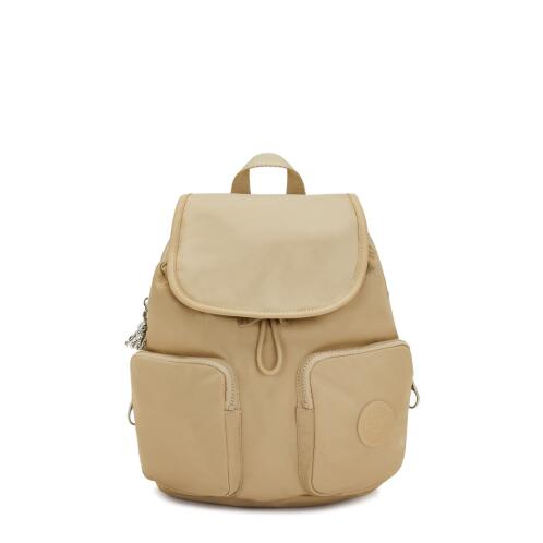 Kipling Σακίδιο πλάτης 33x25x18.5cm σειρά New City Pack S Natural Beige