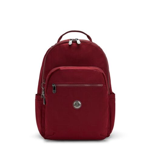 Kipling Σακίδιο Πλάτης 44x35x20,5cm με Θέση Laptop 15'' Seoul Elevate Wine