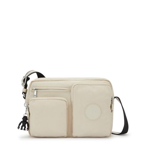 Kipling Τσάντα ώμου 18x25x10.5cm σειρά Albena M Light Sand