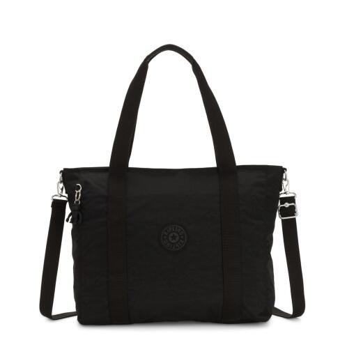 Kipling Τσάντα χειρός 49x35x15cm σειρά Asseni Black Noir