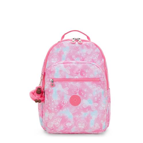 Kipling Σακίδιο πλάτης για Laptop 15'' Seoul Soft Garden Clouds