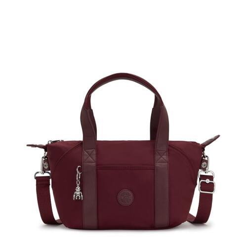 Kipling Τσάντα Ώμου 34x21x18.5cm Art Mini Hunter Wine