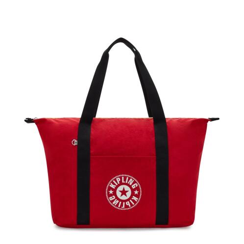 Kipling Τσάντα χειρός 58x36x21cm σειρά Art Red Rouge