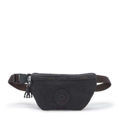 Kipling Τσαντάκι μέσης 35.5x15x7cm New Fresh Black Noir