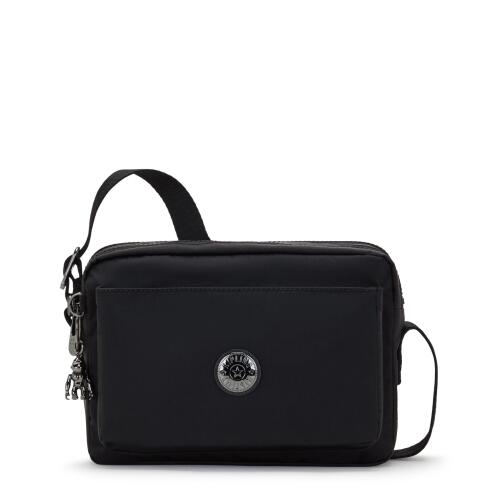 Kipling Τσάντα ώμου 24x17x9cm σειρά Abanu M Endless Black