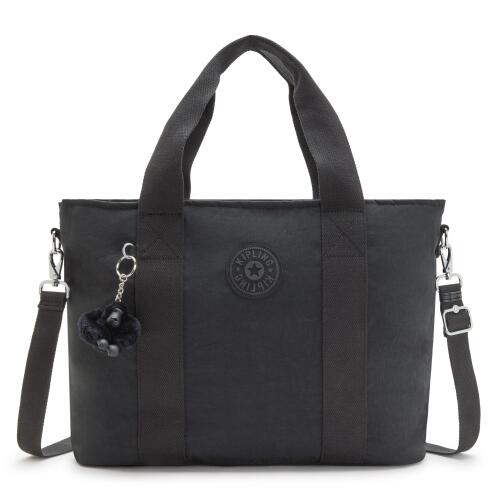 Kipling Τσάντα χειρός 44x30x17.5cm σειρά Minta L Black Noir