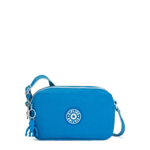 Kipling Τσαντάκι ώμου 21x13x7cm σειρά Milda Eager Blue