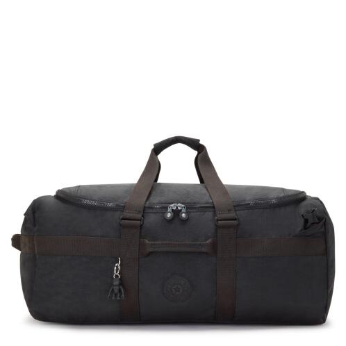 Kipling Σακ Βουαγιάζ 62.5x35.8x25x5cm σειρά Jonis M Black Noir