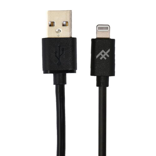 Zagg Regular USB to Lightning Cable Μαύρο 1.8m (IFUSLR-BK1)