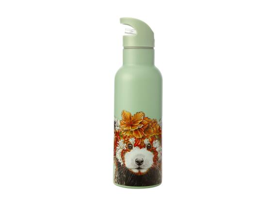 Maxwell & Williams Wild Planet Ανοξείδωτο Θερμομονωτικό μπουκάλι 500ml με διπλά τοιχώματα Red Panda