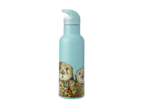 Maxwell & Williams Wild Planet Ανοξείδωτο Θερμομονωτικό μπουκάλι 500ml με διπλά τοιχώματα Βίδρες Γα