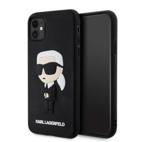 Karl Lagerfeld Back Cover Πλαστικό για iPhone 11 Μαύρο