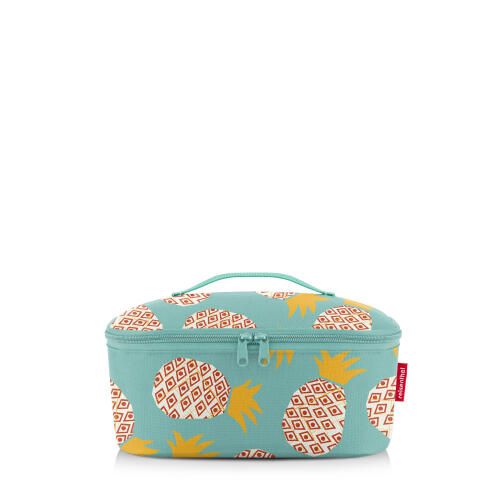 Reisenthel Θερμομονωτικό Τσαντάκι Γαλάζιο Pineapple Coolerbag M Pocket 28x12x22,5cm – 4,5lt