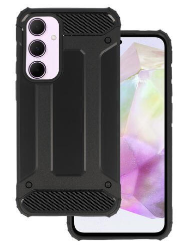 POWERTECH θήκη Armor Carbon MOB-1964 για Samsung Galaxy A55 5G μαύρη