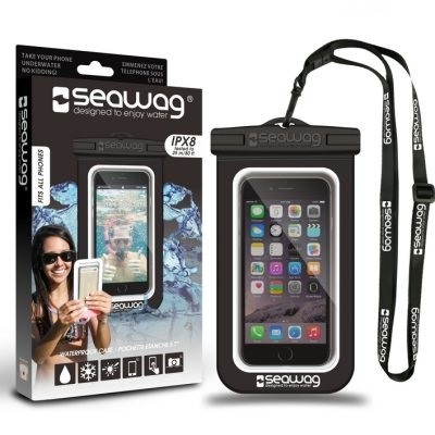 PHONE CASE SEAWAG WATERPROOF BLACK & WHITE