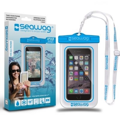 PHONE CASE SEAWAG WATERPROOF WHITE & BLUE