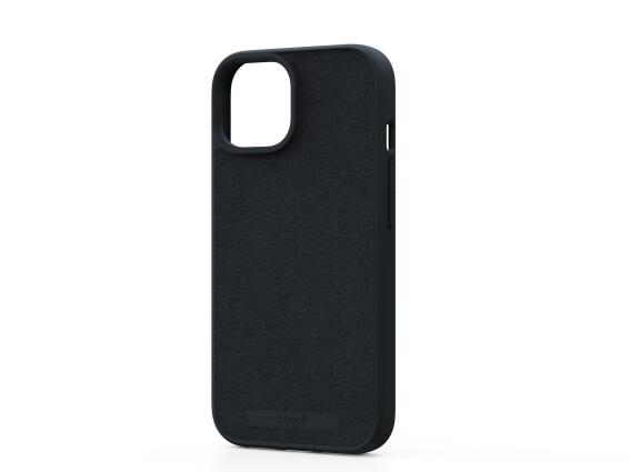 MOB NJORD IPHONE 15 CASE SUEDE MAGSAFE BLACK