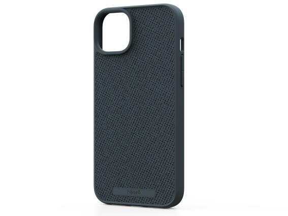 MOB NJORD IPHONE 15 PLUS CASE FABRIC MAGSAFE DARK GREY